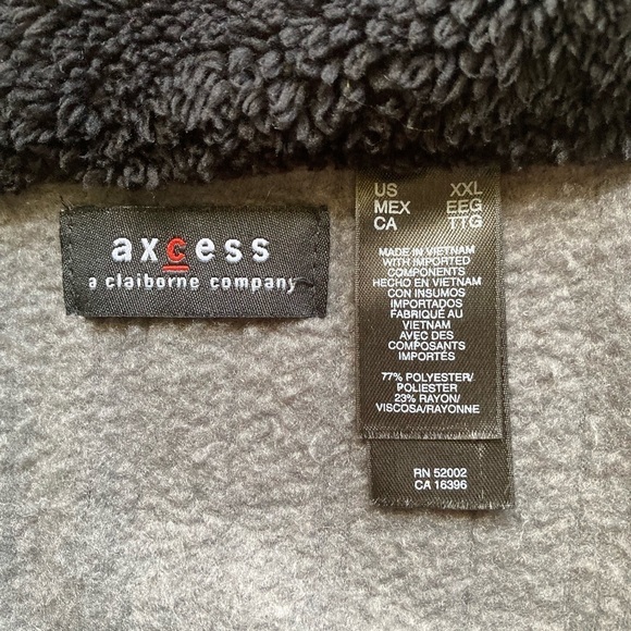 Axcess Fleece Lined Jacket Sz XXL - Picture 6 of 6